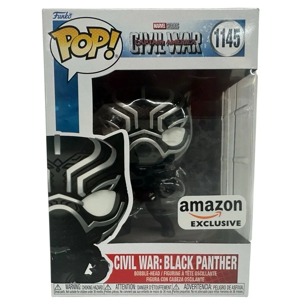 Funko Pop Marvel Captain America Civil War Black Panther #1145